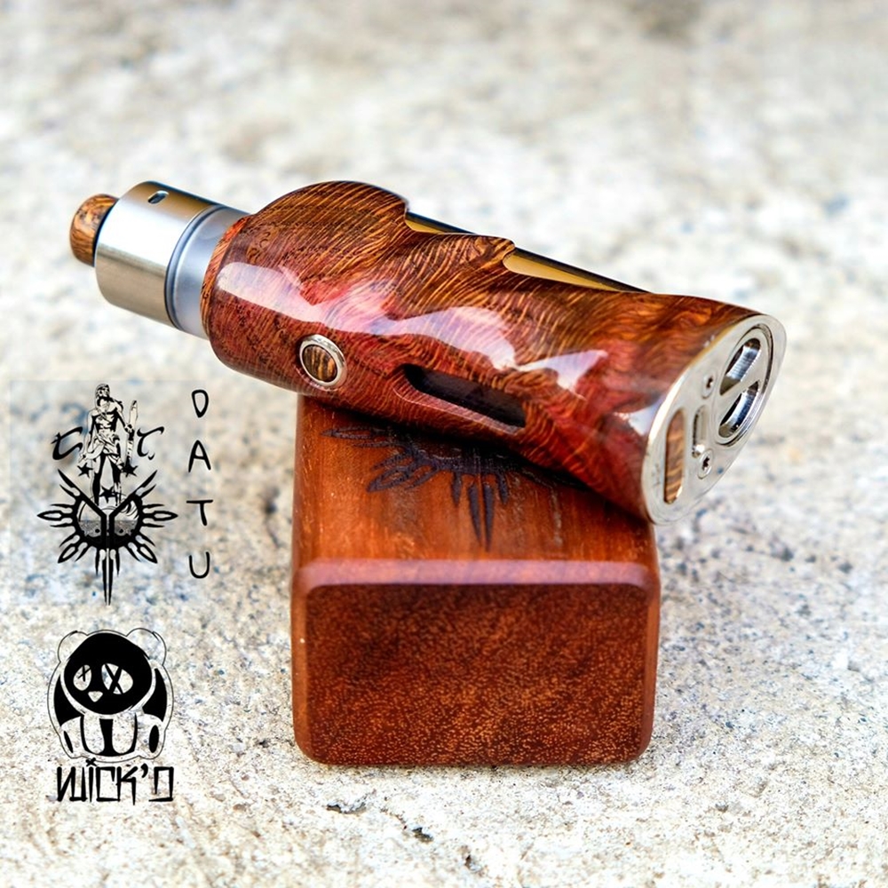 DENDRO NEWT red wood DNA60 18650 vape-